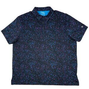 Birdie Bound Mens Golf Polo Shirt 2XL XXL Galaxy